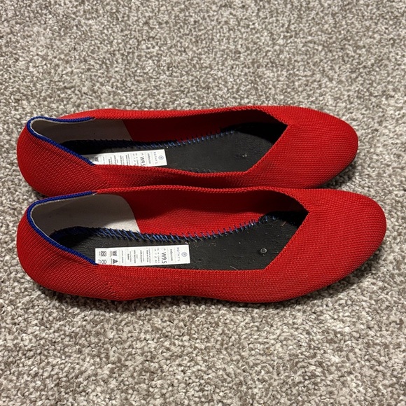 Rothy's Red Flats - Picture 1 of 4